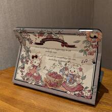 1PC IPad9 Obudowa ochronna 10.2 Retro Bunny 9.7 Book Type MINI Flip Cover Pełna osłona Air5 10. generacji