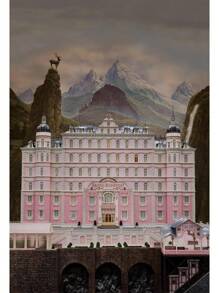 1PC Anderson Classic Movie Cover Poster The Grand Budapest Film Canvas Painting Print Minimalist Wall Decor Home Decor Quà tặng ngày lễ Không khung - Nhiều màu - Xem 31