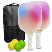 RANDISH Fiberglass Pickleball Paddle, Outdoor Sports - Pink - View 25