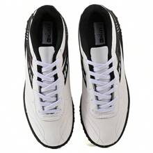CALCADOS LGHT LIGHT Soccer Boot Kit Society Leather Synthetic Grass Field + Backpack + Adult Socks - 白色 - 查看 5