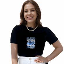 Blusa Feminina T-shirt Algodão Blusinha Baby Look Estampada YS* - 2 - Visão 2