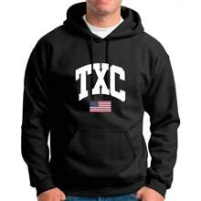 TXC Country Texas Kangaroo Country Sweatshirt - 黑色 - 查看 2