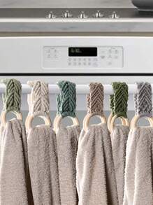 1pc Kitchen Towel Holder ~ Daisy Macrame Towel Holder ~ Tea Towel Holder ~ Boho Decor ~ Everyday Boho Kitchen Decor ~ Gift Idea,Home Decor ,Room Decor,Wall Decor Gifts Birthday Graduation
