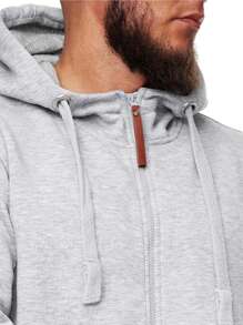 Sweatsuits For Men 2 Piece Sets Men's Tracksuit Set Leisure Suits Sweat Jackets Athletic Jogging Suits Casual Outfits - 淺灰色 - 查看 6