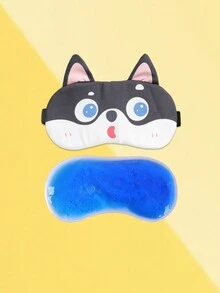 1pc 眼罩, 印花眼罩, 冰袋眼罩, 冰敷眼罩, 亲子眼罩, 可爱眼罩, 情侣眼罩, 航空眼罩, 毛绒眼罩, 怪兽眼罩, 刺绣眼罩, 眼罩眼罩, 动物眼罩, 丝绸眼罩, 眼罩, 遮阳, 眼罩, 美容眼罩, 遮阳眼罩, 热敷眼罩, 凝胶冰袋多功能眼罩套装, 眼部压缩降温加温眼罩 - 彩色 - 查看 17