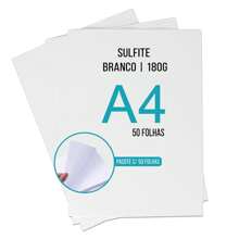 A4 Chamex Paper 180g 210x297mm White Sulfite 60kg Pack Of 50 Chamex Sheets - 白色 - 查看 2