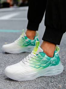 2024 Neue atmungsaktive Lässig sportschuhe für Herren mit Netzeinsätzen und erhöhter Sohle, Sommer