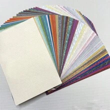 50 feuilles de carton perle de collection A6 à motifs non répétitifs, disponible dans une variété de motifs, idéal pour le scrapbooking, les invitations, les cartes de remerciement et les artisanats DIY !