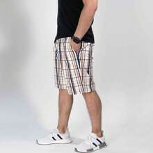 Bermuda Casual Vintage para Hombre - Café integral - Ver 7