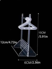 1/3/5 Pcs White/Black/Transparent Jewelry Storage Racks, Earring Storage Racks, Jewelry Display Racks, Suitable For Bedrooms,Display Stands Back To School