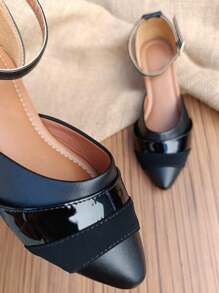 Women Flat Sandals - màu đen - Xem 2