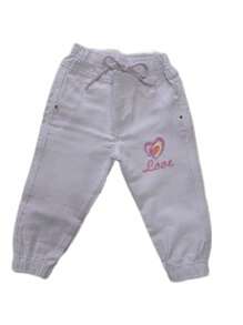 Kit 2 Calça Feminina Brim Jogger Infantil
