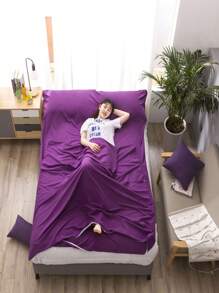 1 Pc Lightweight Sleeping Bag Liner Sleeping Sack Outdoor Camping Hotel Travel Sheet