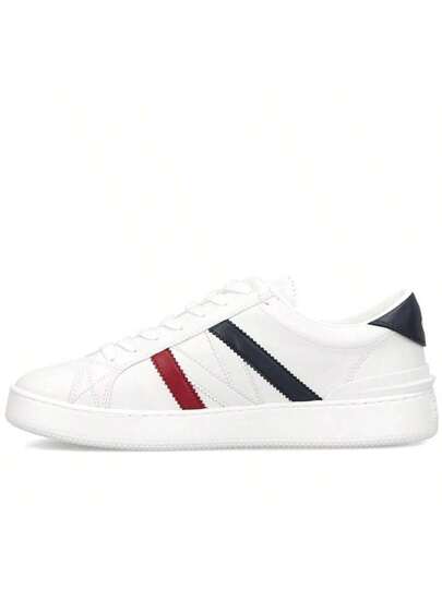 Moncler Monaco M Sneakers Blue White Red I109A 4M00290 M3126