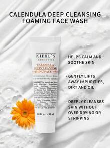 Kiehl's Calendula Deep Cleansing Foaming Face Wash - Ukuran Mini 1.0 Fl Oz/30ml - 1.0FL.OZ./30ML - View 4