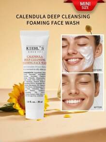 Kiehl's Calendula Deep Cleansing Foaming Face Wash - Ukuran Mini 1.0 Fl Oz/30ml - 1.0FL.OZ./30ML - View 1