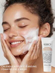 Kiehl's Calendula Deep Cleansing Foaming Face Wash - Ukuran Mini 1.0 Fl Oz/30ml - 1.0FL.OZ./30ML - View 9