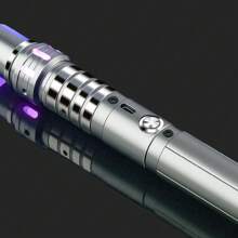 Upgraded Version Lightsabers Gravity Sensing RGB Light Sword, USB Rechargeable Light Sword 16 Colors Light Sword With Gravity Sensor Sound Effect Flashing Toy 2 In 1 Connectable Sword Light Up Toys For Kids Gifts