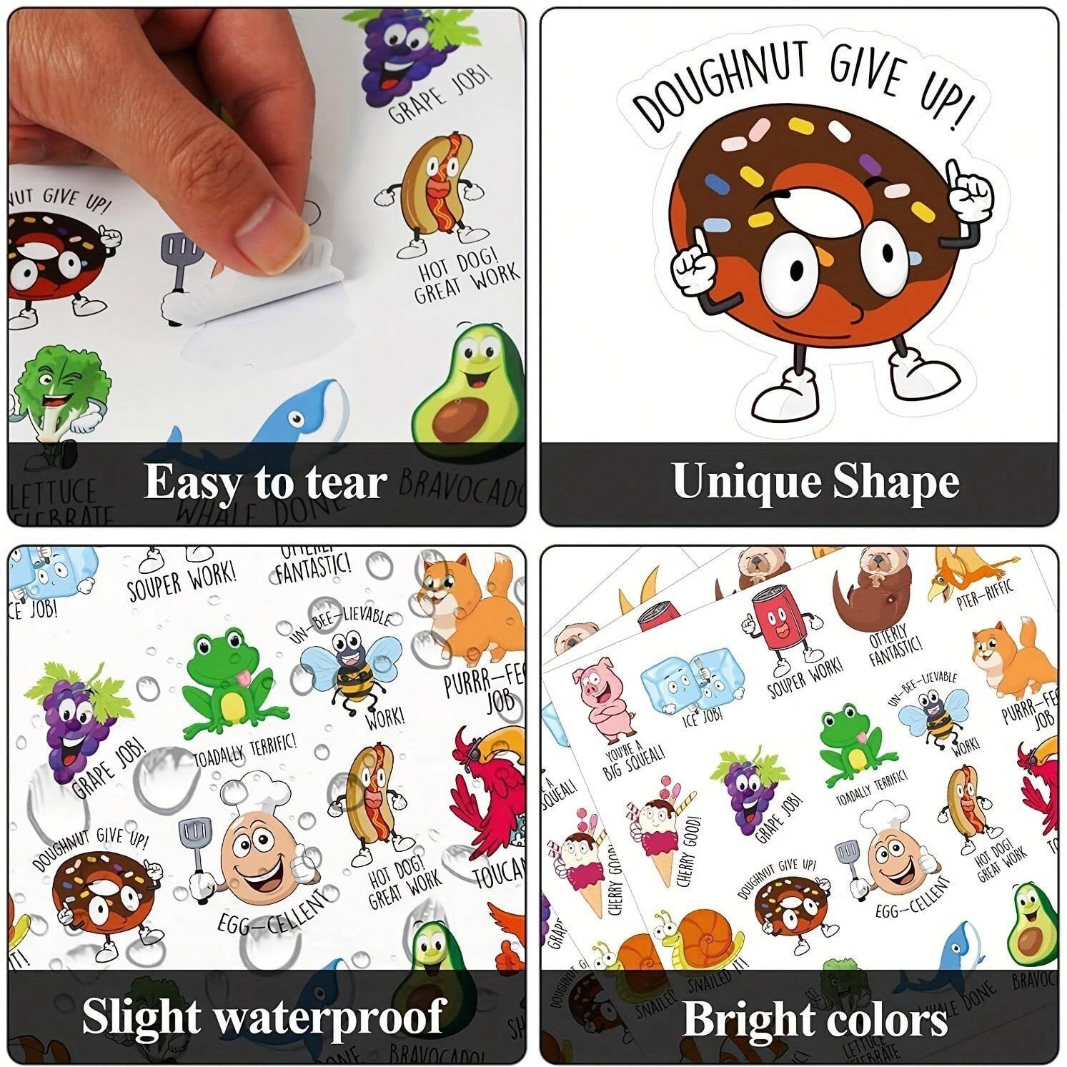 Words Incentives Stickers 200 Pieces Rewards Stickers Labels Motivational Stickers Inspiration ...