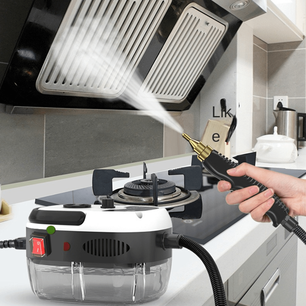 BALASHOV Tragbarer Handdampfreiniger, Hochtemperatur-Dampfreiniger mit Bürstenkopf, Sommer-Reinigungswerkzeug für den Haushalt für Küchenmöbel, Badezimmer, Auto, Reinigungsmittel, Küchenzubehör, Küchenhelfer
