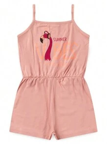 Baby Girl's Romper Vibes Iaia Pink Aged Summer New Holiday - Màu Hồng baby - Xem 1