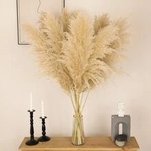10 pièces/20 pièces Bouquet de fleurs de Pampas, Bottes de roseaux séchés de 22 pouces/39,37 pouces, pour la décoration intérieure du salon, la décoration de bureau de style fermier, la décoration de mariage, le style boho chic, le style vintage (blanc), la Saint-Valentin, les cadeaux, la décoration d'automne, l'automne, les plantes artificielles