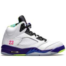 Nike Air Jordan 5 Retro Alternate Bel-Air DB3335-100 Men's Fashion Sneaker New - Bianco - Visualizzare 2