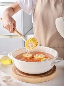 Keidason 12 件硅胶厨具不粘锅厨房用具套装铲子铲子打蛋器木柄烹饪工具套装、烘焙工具、厨房小工具、礼品包装 - 彩色 - 查看 6