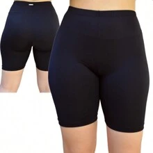 DELAÉ BeachWear Bermuda Second Skin Shorts Wear Underneath Dresses And Skirts Soft And Silky Touch Does Not Heat Up Polyamide - 黑色 - 查看 5