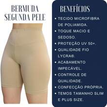 DELAÉ BeachWear Bermuda Second Skin Shorts Wear Underneath Dresses And Skirts Soft And Silky Touch Does Not Heat Up Polyamide - 黑色 - 查看 7