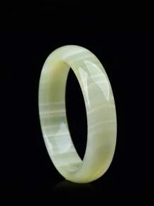 1 件玉手镯，新款时尚女士玉手镯，古典复古中国风玉手镯，手链（带礼盒） - 手鐲 - 查看 15