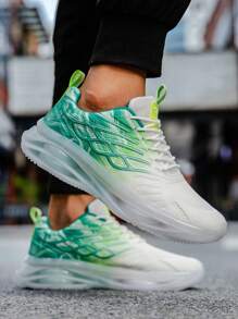 2024 Neue atmungsaktive Lässig sportschuhe für Herren mit Netzeinsätzen und erhöhter Sohle, Sommer
