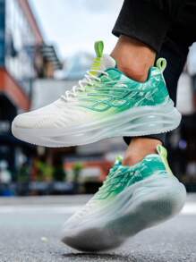 2024 Neue atmungsaktive Lässig sportschuhe für Herren mit Netzeinsätzen und erhöhter Sohle, Sommer