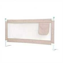 180CM Bed Guards Folding Bed Rail Protection - Pink - View 4