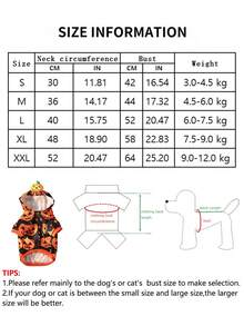1 件南瓜主题连帽运动衫，配有毛绒娃娃，万圣节经典服装 - 橘色 - 查看 5