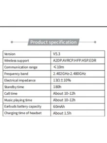 蓝牙耳机 头戴式耳机 立体声免提降噪无线商务耳机 带高清麦克风 - 黑色 - 查看 7