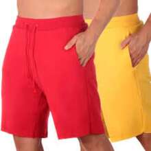Men's Bermuda Sweat Shorts: Style And Comfort In Every Movement! - 紅色 - 查看 2