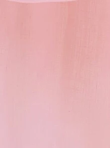 Gaun Putri Organza Elegan Lengan Mengembang Warna Merah Muda untuk Anak Perempuan, Cocok untuk Pesta Bermain Peran - Berwarna merah muda - View 7