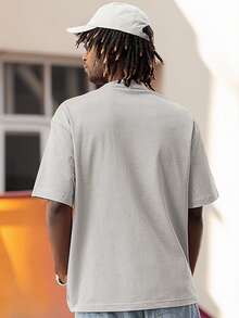 Camiseta Camisa Gotica Rock gato Nope Ref 1312 FLUXOGEEK - Cinza - Visão 5