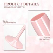 优质水晶手工酒杯，超薄工艺，无可挑剔的经典高脚杯，耐用的塑料葡萄酒/果汁玻璃器皿，适合家庭、露营、派对 - 彩色 - 查看 7