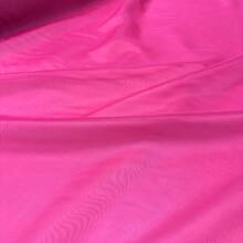 Plain Voile Fabric Various Colors 3.00m Curtains Decoration, Crafts - 玫紅色 - 查看 5