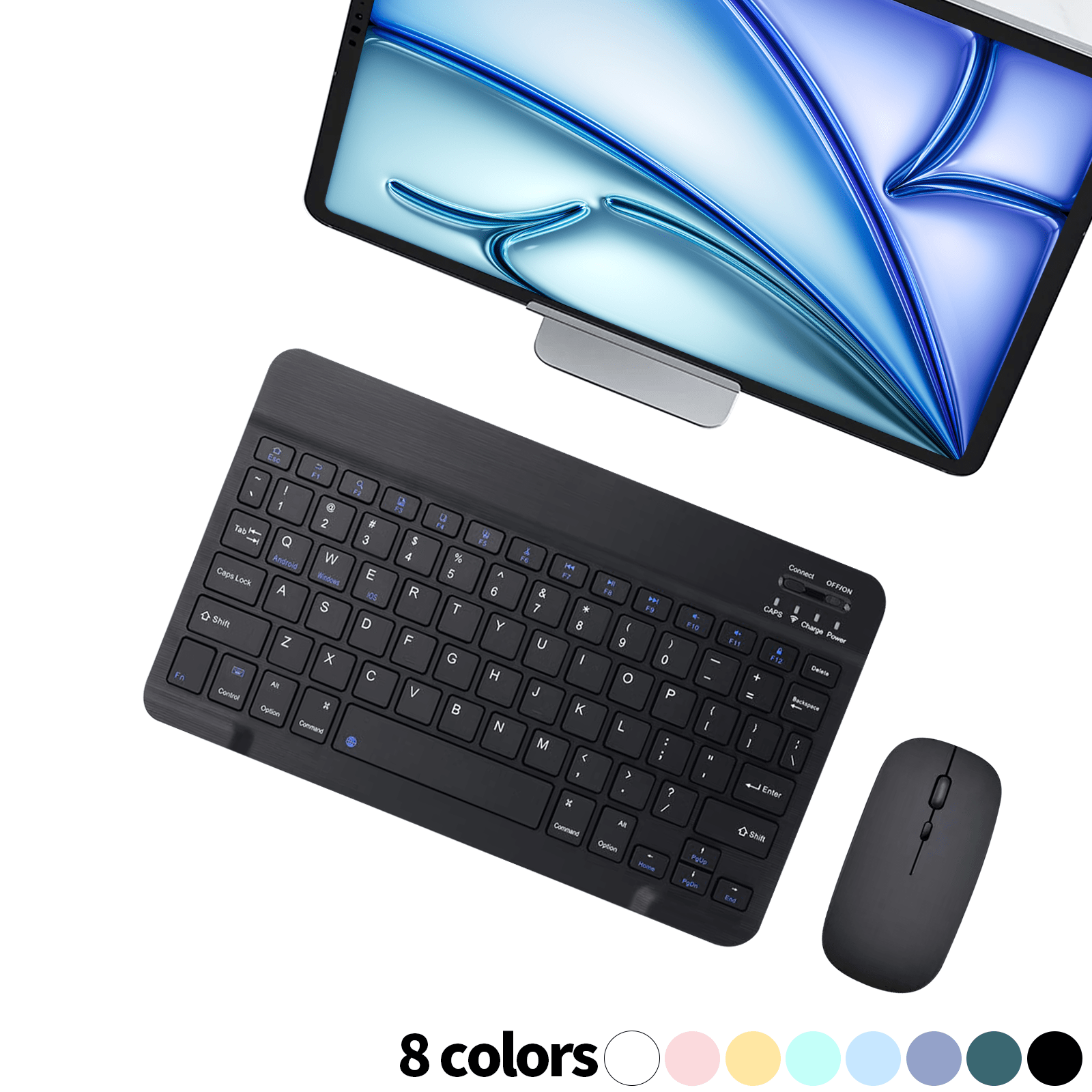 Bluetooth Keyboard And Mouse Combo,Portable Wireless Keyboard Mouse Set