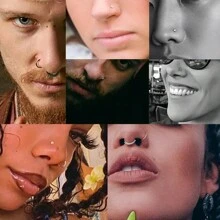 2 Packs Disposable Nose Piercing Kit,Self Nose Piercing Gun Kit With Stud For Nose Ring - Blue - View 8