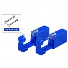 2 Packs Disposable Nose Piercing Kit,Self Nose Piercing Gun Kit With Stud For Nose Ring - Blue - View 19