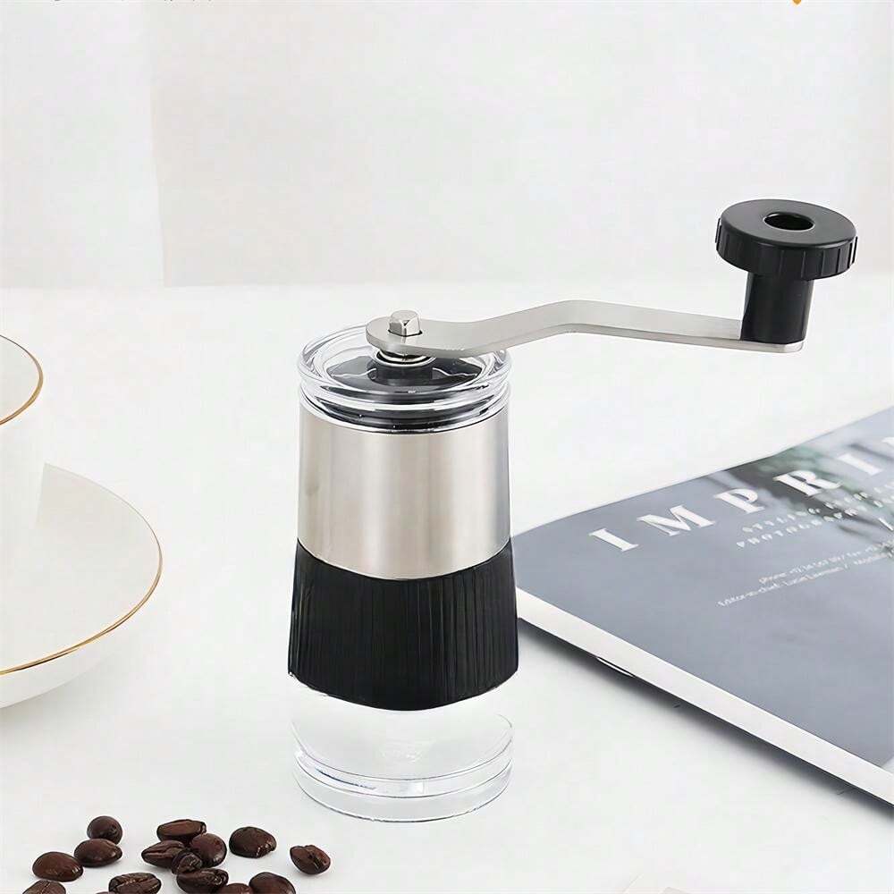 1pc Manual MultiFunctional Grinder, Mini Hand Crank Coffee Mill With