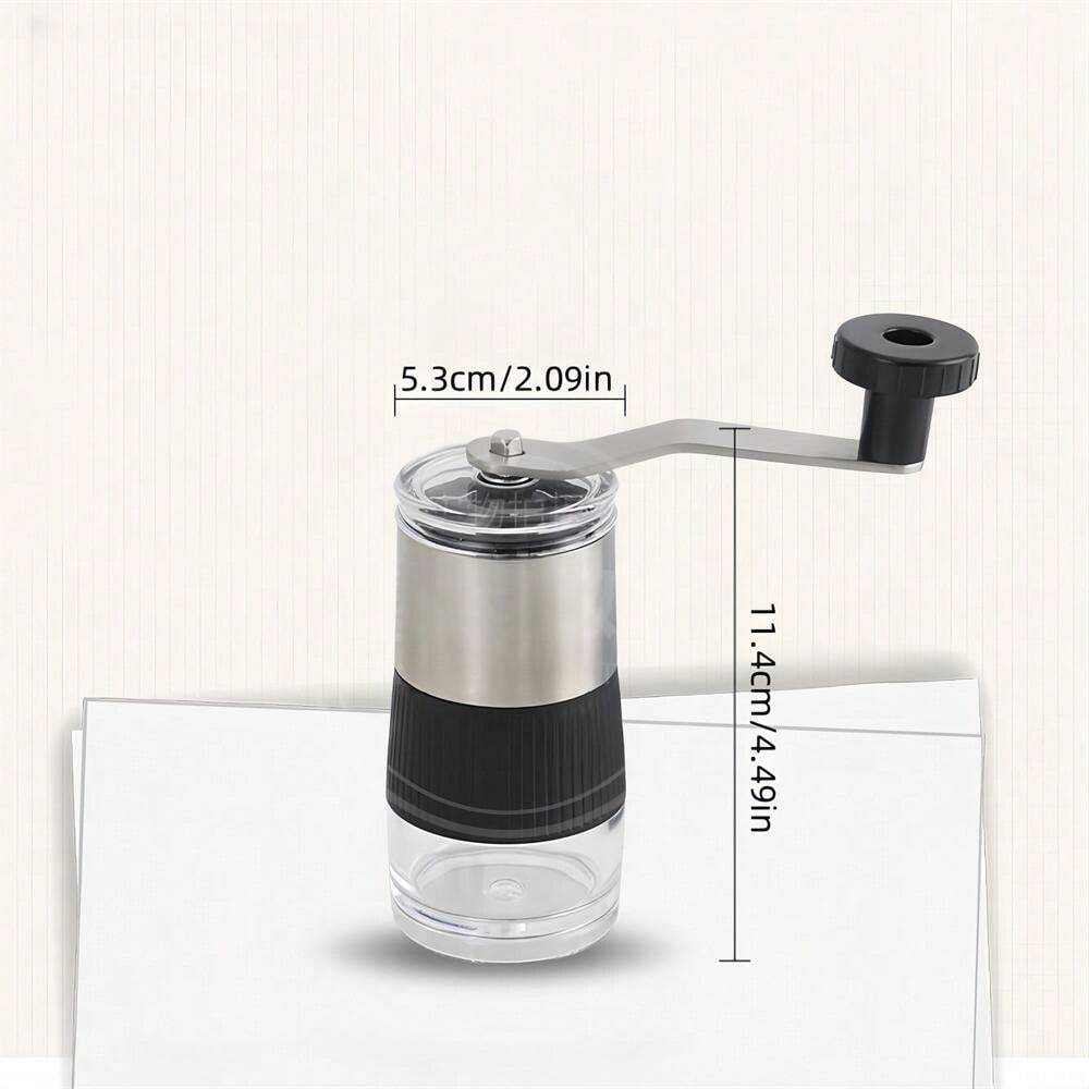 1pc Manual MultiFunctional Grinder, Mini Hand Crank Coffee Mill With