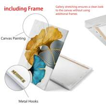 Khung 3 Tấm Canvas Trừu Tượng Poster Xanh Dương Xanh Lá Cây Vàng Vàng Bạch Quả Tranh Treo Tường Nghệ Thuật Tranh In Canvas Lá Cây Vàng Xanh Lá Cây Nghệ Thuật Treo Tường Bắc Âu Tác Phẩm Nghệ Thuật Hiện Đại Quà Tặng Lý Tưởng Cho Phòng Khách Phòng Ngủ Trang Trí Nhà Cửa - Nhiều màu - Xem 10