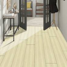 1 rollo de pegatina autoadhesiva de PVC para pared/piso, adecuada para dormitorio, cocina, fondo de oficina y diversos pisos interiores, se puede pegar en azulejos, azulejos autoadhesivos, azulejos despegables y aplicable para sala de estar, habitación y decoración del hogar - Multicolor - Ver 7