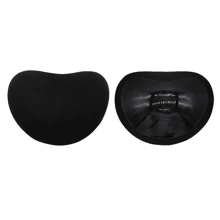 2pcs Bra Pad Insert Adhesive Bra, Push Up, Silicone Adhesive Breast Lift, Women's Sports Swimwear Waterproof Liner, Bikini Dress Swimsuit, Beige