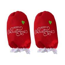 1 Pair Christmas Baking Arm Sleeves, Santa Claus Design Kitchen Supplies, Christmas Party Items, Christmas Gifts, Suitable For Kitchen, Dining Room, Hotel